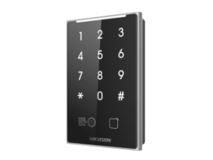 Hikvision DS-K1109DKB-QR Считыватель Disfire, Mifare 1, Felica карт с поддержкой Bluetooth, QR